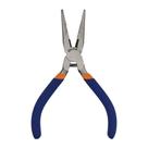 Alicate Mini Bico Meia Cana 5 para Serviços Elétricos Azul Western