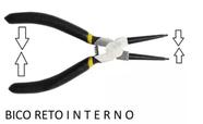 Alicate P/ Trava De Anéis Anel Reto Interno Aperta E Fecha Alicate P/ Trava De Anéis Anel Reto Interno Aperta E Fecha