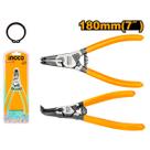 Alicate Para Anel Externo Ponta Curva 7 Pol INGCO Alicate Para Anel Externo Ponta Curva 7 Pol INGCO