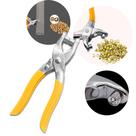 Alicate para Colocar Ilhós Manual 100 Ilhoses Dourado B-TEK Modelo BT-561