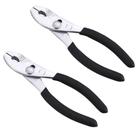 Alicate Slip Joint Edward Tools, 15 cm, pacote com 2 unidades, aço carbono