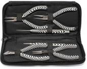 Alicate The Beadsmith Zebra Print, kit de 6 peças, 13 cm