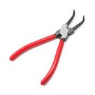 Alicate Utoolmart 7" para anel elástico interno com ponta curva de 90