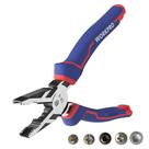 Alicate WORKPRO Linesman PRO Extrator de parafusos com garras antiderrapantes