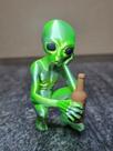 Alien Zen Galáctico Figura Decorativa Estilizada