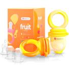 Alimentador de comida para bebês NatureBond Fruit Pacifier Nibbler (pacote com 2)