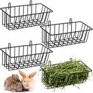 Alimentador de feno de coelho Therwen Heavy Duty Metal 4 unidades Alimentador de feno de coelho Therwen Heavy Duty Metal 4 unidades