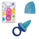 Alimentador De Frutas Legumes Azul/rosa - Vivilar - Pais filhos