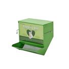 Alimentador de metal para animais pequenos CountyLivin com tampa para coelho