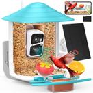 Alimentador de pássaros birdsnap TUC 2K HD Câmera Solar AI 32GB