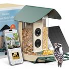 Alimentador de Pássaros Kiwibit com Câmera 4K Solar e IA