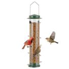Alimentador de pássaros Metal Finch MIXIDEA 7x7x39 cm 8 portas