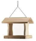 Alimentador de pássaros Woodlink PRO1 Cedar Premium com tela de metal