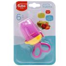 Alimentador Infantil Buba Silicone +6M Rosa
