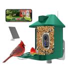 Alimentador inteligente de pássaros com câmera Vatjubi FHD Night Vision
