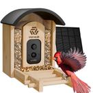 Alimentador Inteligente de Pássaros VISIOGEAR com Câmera e Painel Solar