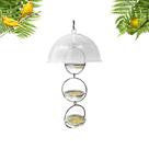 Alimentador Livre Birds Wire Domo Bubbles LC638 - Branco Alimentador Livre Birds Wire Domo Bubbles LC638 - Branco