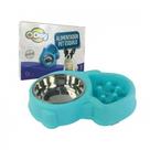 Alimentador Pet esquilo azul