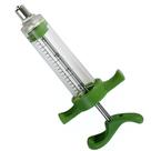 Alimentar Pássaro Seringa Vacinador Smart Agrozootec 20ml Verde Com Regulagem