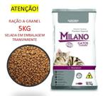 Alimento Completo Premium Milano Ração Gatos Castrados Frango 5KG A GRANEL