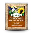 Alimento para pássaros Morning Song Sunflower Hearts & Chips 4,5 kg