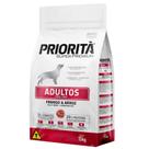 Alimento Priorità Ração Para Cães Adultos De Raças Grandes Sabor Frango E Arroz 15Kg
