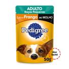Alimento Úmido Pedigree Adulto Raças Pqn Frango ao Molho, 50g
