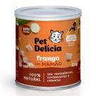 Alimento úmido pet delícia frango com mamao 320g gatos