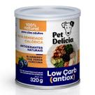 Alimento úmido pet delícia low carb blueberry 320gr