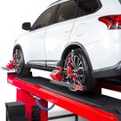 Alinhador Digital TECHMAX 4 cabeças com Rack e transmissão de Camber, Caster e KPI (Kit)