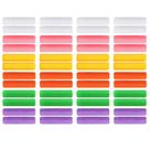 Alinhador ortodôntico Chewies KISEER 48 unidades, colorido, 6 cores