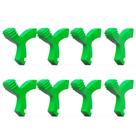 Alinhadores de silicone Chewies DLENP 8 peças em forma de Y Seater Mint