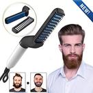 Alisador De Barba E Cabelo Barbeiro Chapinha Hair Lançamento