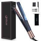 Alisador de cabelo Flat Iron & Curler IG INGLAM Titanium Alisador de cabelo Flat Iron & Curler IG INGLAM Titanium