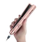 Alisador de cabelo sem fio Terviiix Portable 430F com óleo de argão