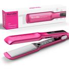 Alisador de cabelo Terviiix Ceramic com 3,8 cm de largura, ferro plano, rosa