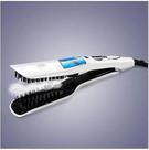 Alisadores de cabelo vaporizador de vapor de íon negativo alisador de cabelo pente alisador de cabelo elétrico placa tala de cabelo seca