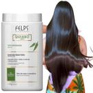 Alisamento Redutor De Volume Xbtx Okra Em Massa Alinha e Controla o Frizz dos Fios 1kg Quiabo Felps Professional