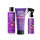 Alisante De Chuveiro Hidraliso + Tonico Poderoso + Shampoo