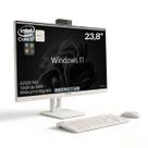 All In One Sophi E240 Intel I7 16gb SSD 256gb 23.8 Full HD Wifi 5ghz Bluetooth Computador Completo Pc Windows 11 Kit Teclado e Mouse WebCam Integrada