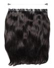 ALLEGRA - Aplique de tic tac halo fio invisivel de cabelo humano 35cm e 100g