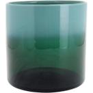 ALLINA VASO 20x20x20cm VIDRO VERDE