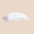 Almofada 35cm x 50cm Altenburg Haus Ondas Branco