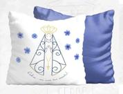 Almofada 35x35 em Veludo Nossa Senhora Aparecida