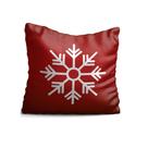 Almofada 35x35 Floco de Neve De Natal Decorativa Presente