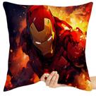 Almofada 45x45 cheia Homem de Ferro desenho Almofada 45x45 cheia Homem de Ferro desenho