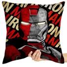 Almofada 45x45 cheia Homem de Ferro postura Almofada 45x45 cheia Homem de Ferro postura