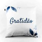 Almofada 45x45 Clean Modelo 2313 (Gratidão) CortBrás Almofada 45x45 Clean Modelo 2313 (Gratidão) CortBrás