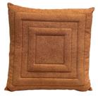 Almofada 50x50 auto relevo boucle terra