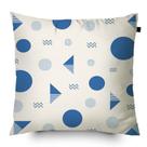 Almofada Algodão Estampada Desenhos 40x40cm Azul Almofada Algodão Estampada Desenhos 40x40cm Azul
